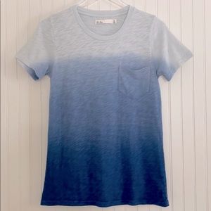 Madewell High-line Ombré Pocket Tee